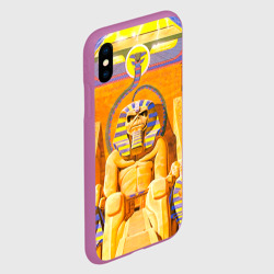 Чехол для iPhone XS Max матовый Iron Maiden 3 - фото 2