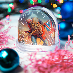 Игрушка Снежный шар Iron Maiden 5 - фото 2