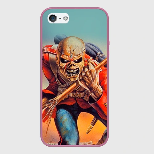Чехол для iPhone 5/5S матовый Iron Maiden 5