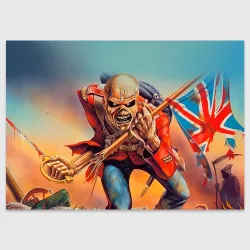 Поздравительная открытка Iron Maiden 5