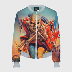 Женский бомбер 3D Iron Maiden 5