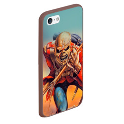 Чехол для iPhone 5/5S матовый Iron Maiden 5 - фото 2