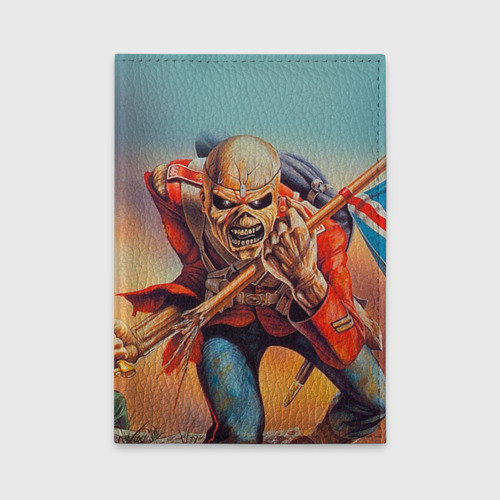 Обложка для автодокументов Iron Maiden 5, цвет оранжевый