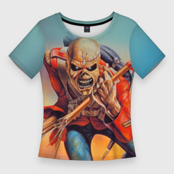 Женская футболка 3D Slim Iron Maiden 5