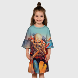 Детское платье 3D Iron Maiden 5 - фото 2