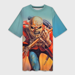 Платье-футболка 3D Iron Maiden 5