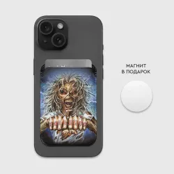 Картхолдер Magsafe магнитный Iron Maiden 6 - фото 2
