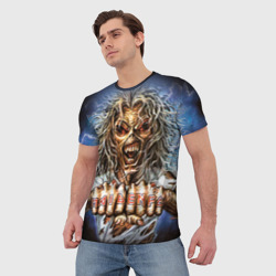Мужская футболка 3D Iron Maiden 6 - фото 2