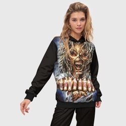 Женский костюм с толстовкой 3D Iron Maiden 6 - фото 2