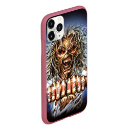 Чехол для iPhone 11 Pro Max матовый Iron Maiden 6 - фото 2