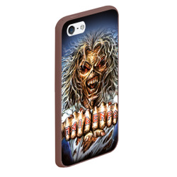 Чехол для iPhone 5/5S матовый Iron Maiden 6 - фото 2