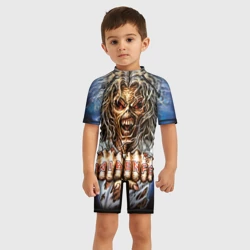 Детский купальный костюм 3D Iron Maiden 6 - фото 2