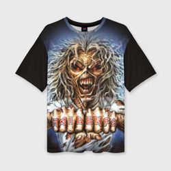 Женская футболка oversize 3D Iron Maiden 6