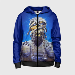 Детская толстовка 3D на молнии Iron Maiden 7