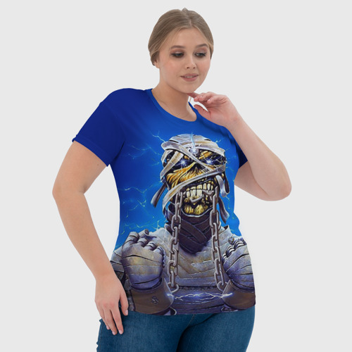 Женская футболка 3D Iron Maiden 7, цвет 3D печать - фото 6