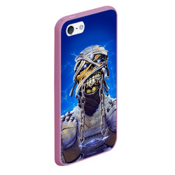 Чехол для iPhone 5/5S матовый Iron Maiden 7 - фото 2