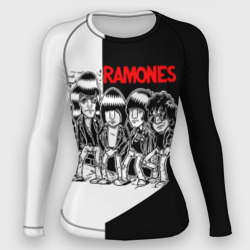 Женский рашгард 3D Ramones 1