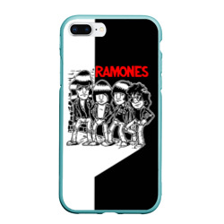 Чехол для iPhone 7Plus/8 Plus матовый Ramones 1