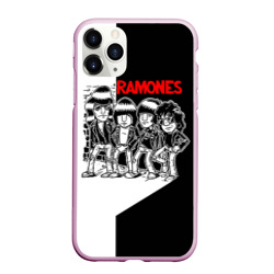 Чехол для iPhone 11 Pro Max матовый Ramones 1