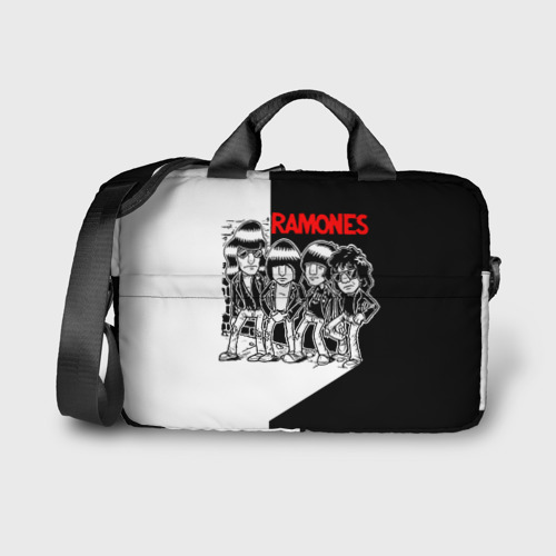 Сумка для ноутбука 3D Ramones 1, цвет 3D печать