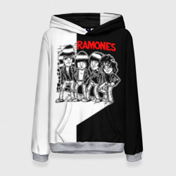 Женская толстовка 3D Ramones 1