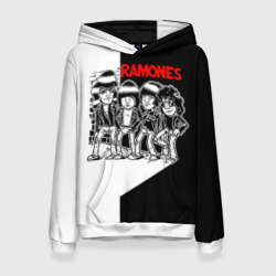 Женская толстовка 3D Ramones 1