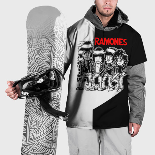 Накидка на куртку 3D Ramones 1, цвет 3D печать