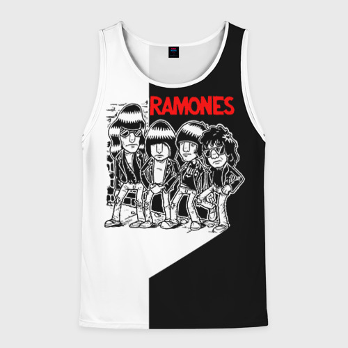 Мужская майка 3D Ramones 1, цвет 3D печать