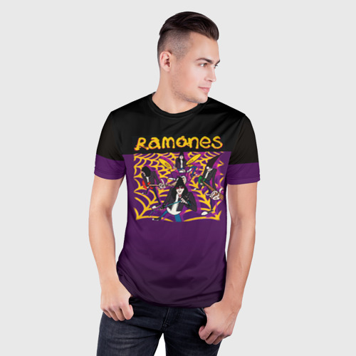 Мужская футболка 3D Slim Ramones 4 - фото 3