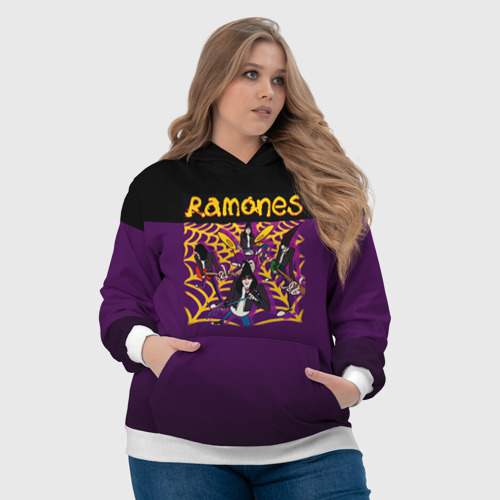 Женская толстовка 3D Ramones 4 - фото 6