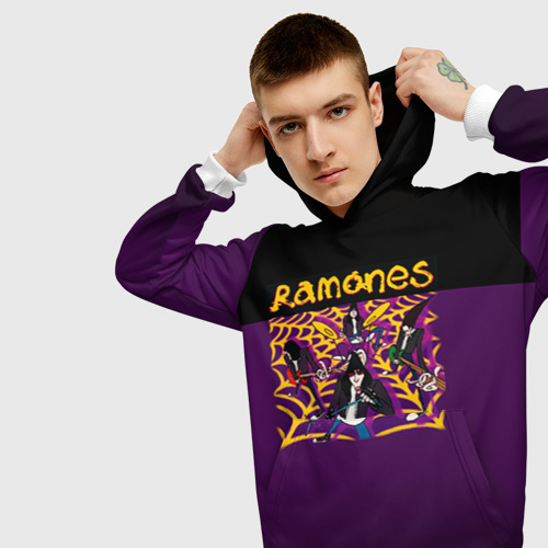 Мужская толстовка 3D Ramones 4 - фото 5