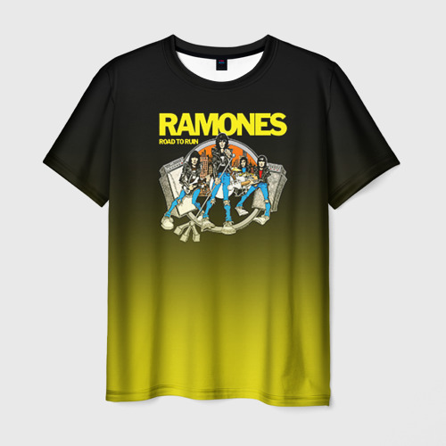 Мужская футболка 3D Ramones 6, цвет 3D печать