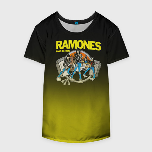 Накидка на куртку 3D Ramones 6, цвет 3D печать - фото 4