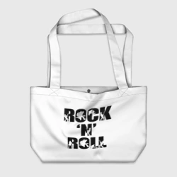 Пляжная сумка 3D Рок-н-рол