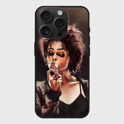 Чехол силиконовый для Apple iPhone 15 Pro Мax матовый Марла