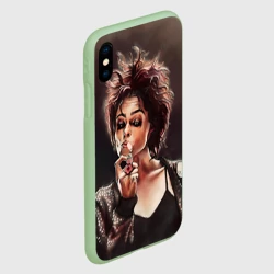 Чехол для iPhone XS Max матовый Марла - фото 2