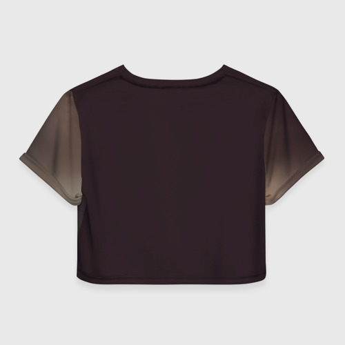 Женская футболка Crop-top 3D Марла, цвет 3D печать - фото 2