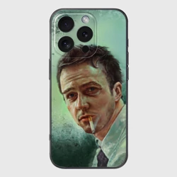 Чехол для iPhone 16 Pro силиконовый с защитой камеры Нортон