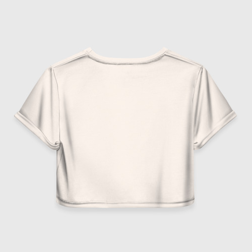 Женская футболка Crop-top 3D Бойцовский клуб, цвет 3D печать - фото 2