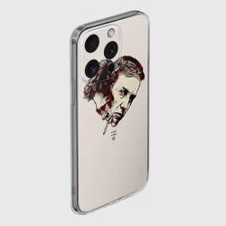 Чехол для iPhone 15 Pro силиконовый с защитой камеры Бойцовский клуб - фото 2