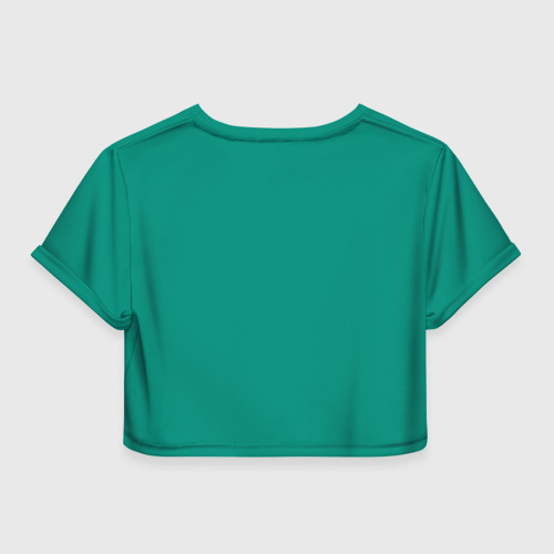 Женская футболка Crop-top 3D Fight club, цвет 3D печать - фото 2