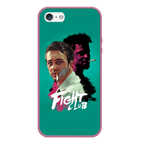 Чехол для iPhone 5/5S матовый Fight club