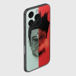 Чехол для iPhone 16 Pro силиконовый с защитой камеры Бойцовский клуб - фото 2