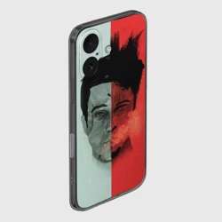 Чехол для iPhone 16 силиконовый с защитой камеры Бойцовский клуб - фото 2