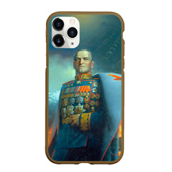 Чехол для iPhone 11 Pro Max матовый Жуков