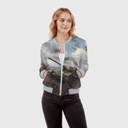 Женский бомбер 3D Наступление - фото 2