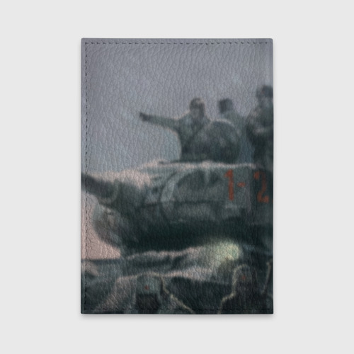Обложка для автодокументов Солдаты, цвет красный - фото 2