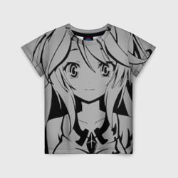 Детская футболка 3D Аниме девушка