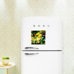 Магнитный плакат 3Х3 Бабочки летят на огонек - фото 2