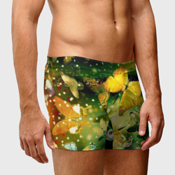 Мужские трусы 3D Бабочки летят на огонек - фото 2